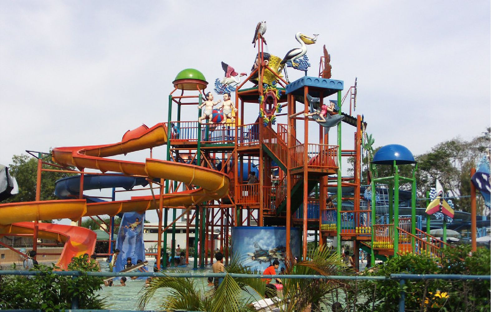 Jasa Konsultan Waterpark Fiber | Pembuatan & Produsen Waterboom Waterpark